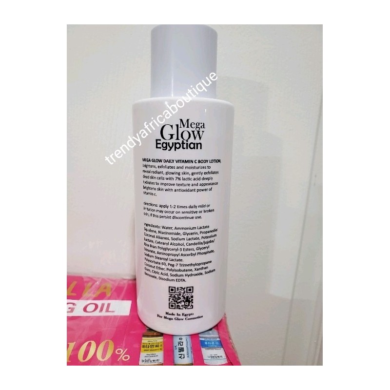 Mega glow egyptian Daily Vit. C body lotion [TIK TOK]