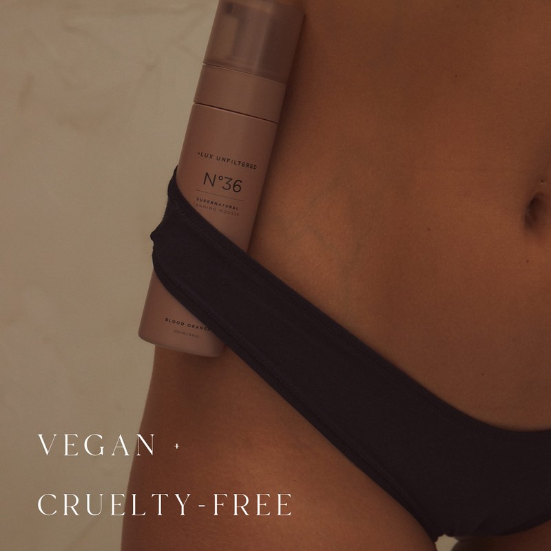 + Lux Unfiltered N°36 Supernatural Tanning Mousse Foam - Blood