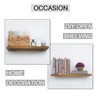OVOV Triangle Shelf Brackets 3 inch 4 Pack Heavy Duty