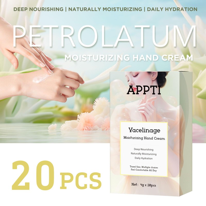 APPTI Moisturizing Hand Cream, Relieves and Repairs Hand Lotion, Travel