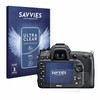 Savvies Screen Protectors for Nikon D7100 Ultra Transparent Pack of