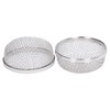 2Pcs RV Water Heater Vent Cover Stainless Steel 2.8in Flying