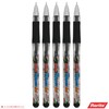 rorito 5 x 0.5mm Flymax BLACK Gel Pens Waterproof Ink