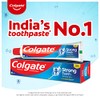 Colgate Strong Teeth Saver Pack Toothpaste (200+100) 300g with Toothbrush