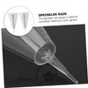CAXUSD 2pcs Rain Gauge Outdoor Measuring Cup for Weather Monitoring