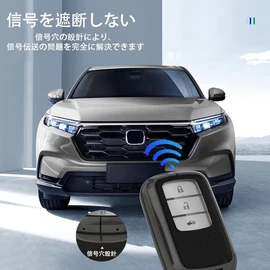 Smart Key Case for Honda 2/3/4/5/6 Button Keyless Entry Honda 2015 - Up Civic Accord Fit Pilot CR-V Honda Key Case Assembly Key Case Metal Key Bag Key Bag Cover Comfortable Touch Key Chain Key Case