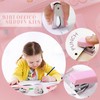 8 Pack Mini Office Supply Kit Portable Case with Scissors,Tape