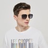 Lee Cooper Polarized Square Sunglasses for Men UV Protection Casual