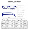 OCCI CHIARI Womens Reading Glasses TR90 Reader For Men 1.0