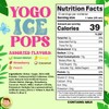 JOSH BOSH Yogo Ice Pops Bulk 20-Pack Case (200 Tubes),