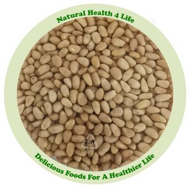 Natural Health 4 Life Raw Nuts Pine Nuts 100 g in Resealable Pouch (1 Pouch)