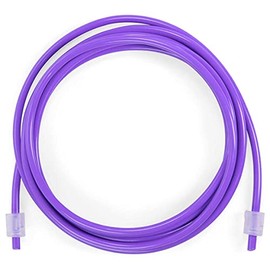 Elite Jumps, PVC Jump Rope Cord, 10' Rope with Snap-Lock Cord Ends, 5mm Thick, Purple