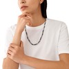 Diesel Men's Stainless Steel Chain Necklace, Stainless Steel, No Gemstone
