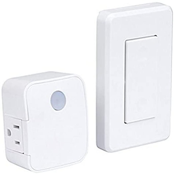Westek Indoor Wireless Light Switch and Receiver Kit – No