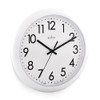 Acctim 21892 Abingdon White Wall Clock 255mm Diameter, One Size