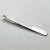 Slanted Tweezers for Eyebrow Grooming and Waxing Tweezers 6ea