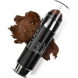 Palladio Build + Blend Barra de Contorno, Acabado Mate, Warm Brown, 0.23 oz