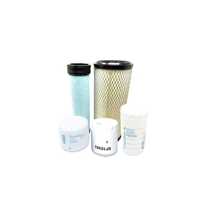 CFKIT Filter Kit Compatible with Kubota M7060 M6060 Series w/V3307-CR-TE4
