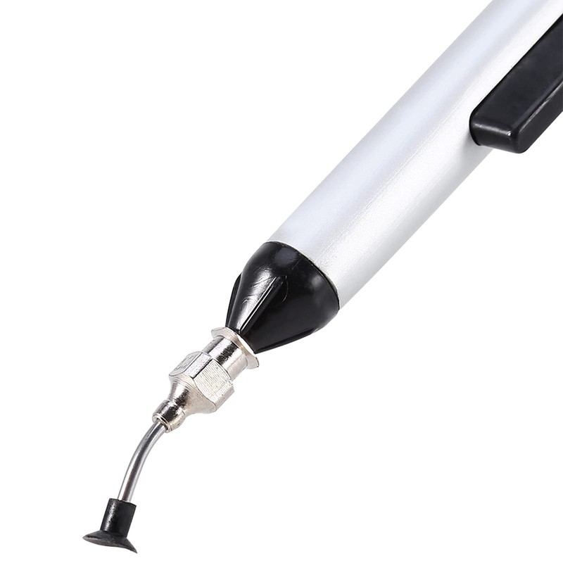 Risegun Vacuum Sucking Pen, Fine Solder Desoldering Pump Sucker, IC