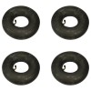 Universal Products (4-Pack) Tire Inner Tube 4.10/3.50-4 with TR87 L-Stem