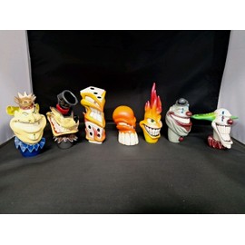 Gennie Shifter Complete Hand Painted Collectable Gear Shift Knob Set - 7 pcs - Value Of $290+
