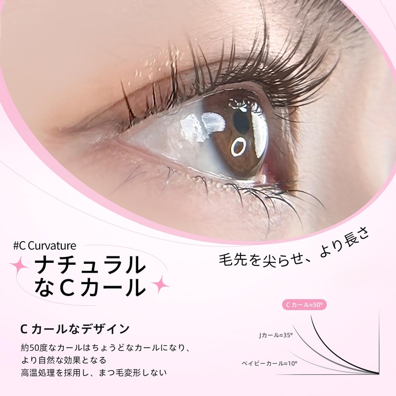 Beauty7 Partial False Eyelashes, Partial Lashes, 3 Styles, Self Large