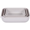 3pcs Fruits & Vegetable Colander Set,2 in 1 Fruit Washing