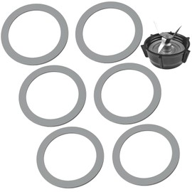 6 pcs Blender Gasket for Oster,Rubber Gaskets Sealing O-Ring,Blender Gasket Replacement Parts, Compatible with Osterizer and Oster Blender Replacement Parts