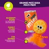 Mad Cat Orange Mice Soda Catnip + silvervine cat Toy