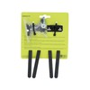 Dresco Ringslot Bevestiging Flex Mount, Black