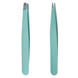 Hair Removal Tweezers, Hair Removal Tweezers, Professional Hair Removal Tweezers, Eyebrow Tweezers, Safe Beveled Tweezers, Easy Hair Removal Tweezers, Blue Pack