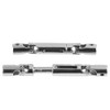 Sharainn RC Truck Drive Shaft, 2 Pieces Metal Shaft Upgrade