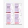 Organic 100% cotton cover vegan sanitary pad overnight 4 packs