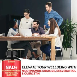 Nad  Resveratrol  Quercetina 60 Caps. Antienvejecimiento                                                                                              