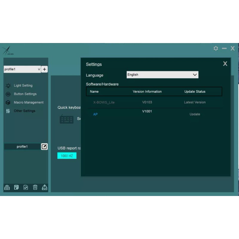 X-Bows Lite Ergonomic Mechanical Gaming aluminum Backlight Programable keyboard!