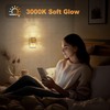JandCase Night Lights Plug into Wall, Dusk to Dawn Sensor,