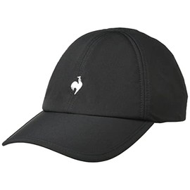 Coq Sportif Cap, Breathable, Sweaty, Dry, Classic, One Point of Design, Embroidered Logo, BK