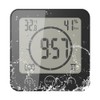 YUNYODA Digital LCD Shower Clock Waterproof Shower Clock Digital Bathroom