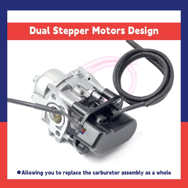 Dusledel Carburetor Kit with 2 Stepper Motors Replacement for Westinghouse