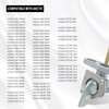 OXCANO Gas Fuel Tank Petcock Valve Compatible With Honda CRF50F
