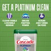 Cascade Platinum Dishwasher Pods, Dishwasher Detergent, Dish Detergent Soap, Lemon,