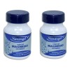 2 Pack Citrato De Magnesio Con Omega 3 Suplemento 30