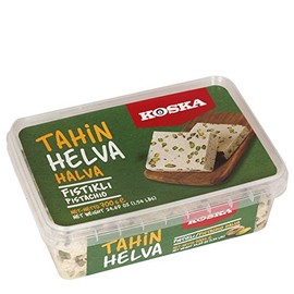 Koska Premium Tahin Halva with Pistachio (700Gr / 24.69 Oz)