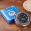 6 Pieces Orienteering Compass, BOSOIRSOU Hiking Backpack Compass, Scout Compass,