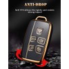 ontto Car Key Case with Key Fob Fits Land Rover