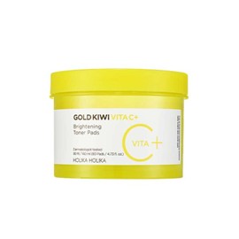 Holika Holika Gold Kiwi Vita C+ Brightening Toner Pads 80 Sheets