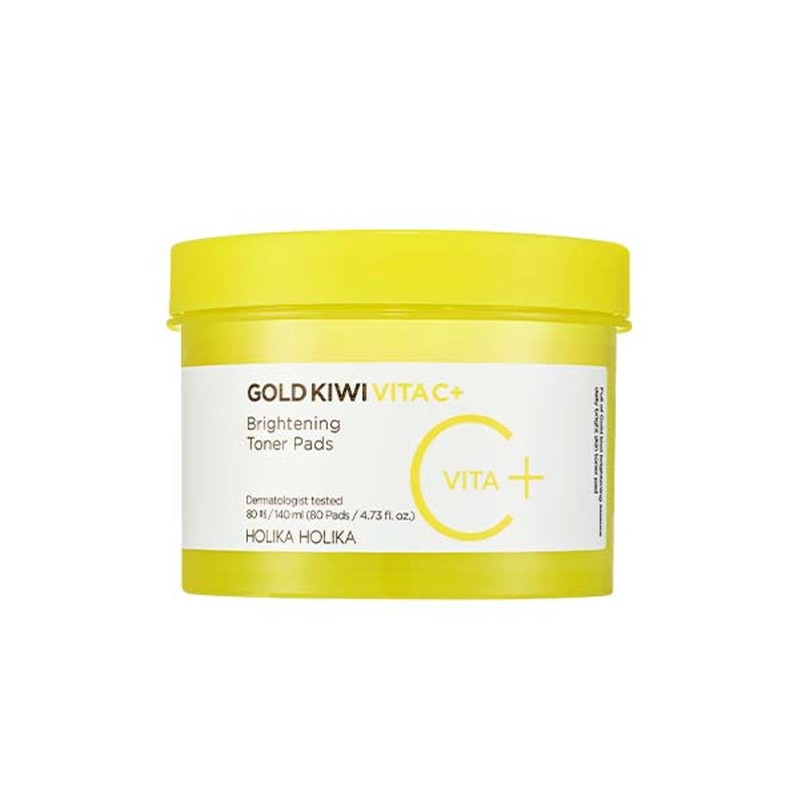 Holika Holika Gold Kiwi Vita C+ Brightening Toner Pads 80