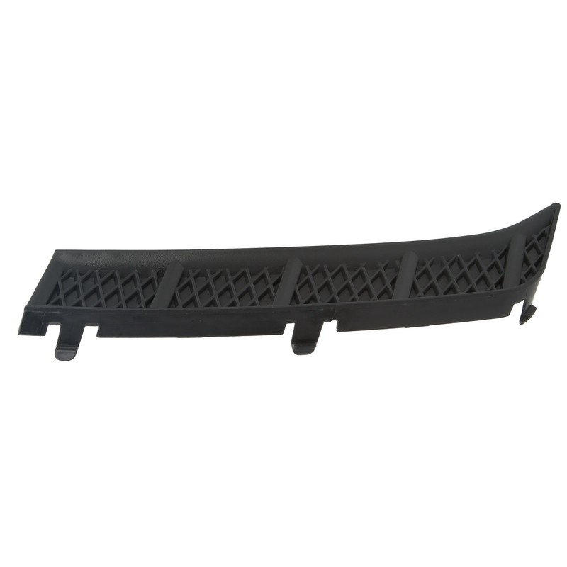 Front Bumper Molding Side Cover Trim Black ABS Replacement for