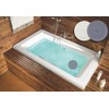 V-TOP Tub Stopper 2 Pack, 6 inches Large Silicone Drain