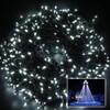 SHATCHI 300 LEDs Fairy String Lights Cool White Indoor/Outdoor Christmas